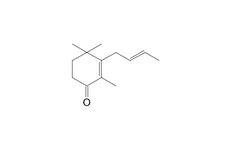 3-[(E)-but-2-enyl]-2,4,4-trimethyl-cyclohex-2-en-1-one