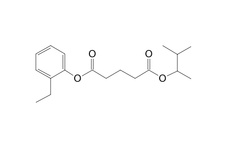 Glutaric acid, 3-methylbut-2-yl 2-ethylphenyl ester