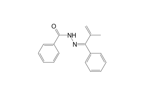 Benzoic acid, (2-methyl-1-phenyl-2-propenylidene)hydrazide