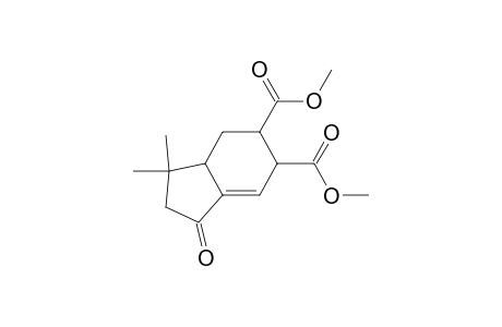 Dimethyl (3ar*,5r*,6r*)-3,3-dimethyl-2,3,3a,4,5,6-hexahydroinden-1(h)-one-5,6-dicarboxylate