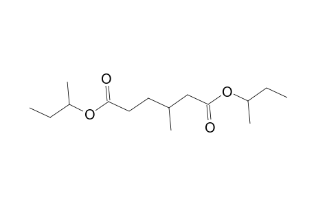 Hexanedioic acid, 3-methyl-, bis(1-methylpropyl) ester