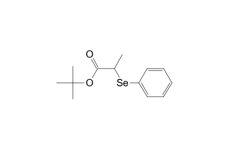 Tert-butyl (+-)-2-(phenylseleneyl)propionate