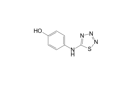 P-(1,2,3,4-Thiatriazol-5-yl)amino-phenol