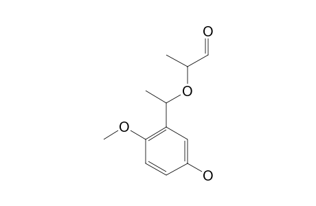 (ALPHA'-R,2S)-2-(5'-HYDROXY-2'-METHOXY-ALPHA'-METHYLBENZYLOXY)-PROPANAL