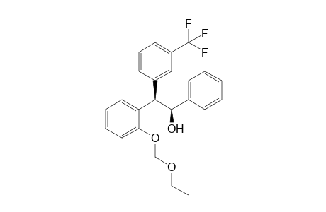 Syn-2-(2-ethoxymethoxy-phenyl)-1-phenyl-2-(3-trifluoromethyl-phenyl)-ethanol