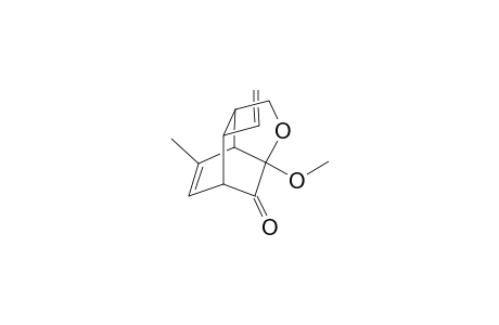 3-Methoxy-8-methyl-10-vinyl-4-oxatricyclo[4.3.1.0(3,7)]dec-8-en-2-one