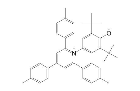 1-(3,5-di-tert-butyl-4-hydroxyphenyl)-2,4,6-tri-p-tolylpyridinium hydroxide, inner salt