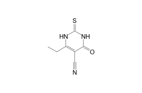 6-Ethyl-4-keto-2-thioxo-1H-pyrimidine-5-carbonitrile