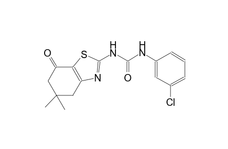 N-(3-chlorophenyl)-N'-(5,5-dimethyl-7-oxo-4,5,6,7-tetrahydro-1,3-benzothiazol-2-yl)urea