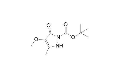 tert-Butyl 4-Methoxy-3-methyl-1H-pyrazol-5(2H)-one-1-carboxylate