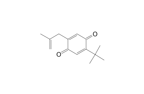 2,5-Cyclohexadiene-1,4-dione, 2-(1,1-dimethylethyl)-5-(2-methyl-2-propen-1-yl)-