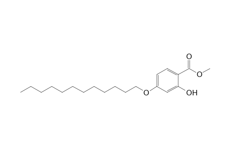 4-(dodecyloxy)salicylic acid, methyl ester