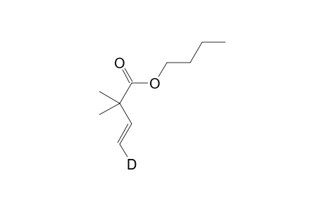 Butyl (E)-4-deuterio-2,2-dimethyl-3-butenoate