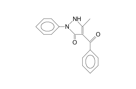 4-Benzoyl-3-methyl-1-phenylpyrazol-5-on