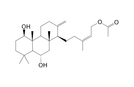 (17Z)-19-Acetoxycheilantha-13(24),17-dien-1.beta.,6.alpha.-diol