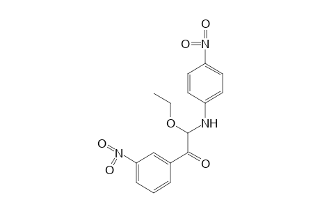 2-ethoxy-3'-nitro-2-(p-nitroanilino)acetophenone