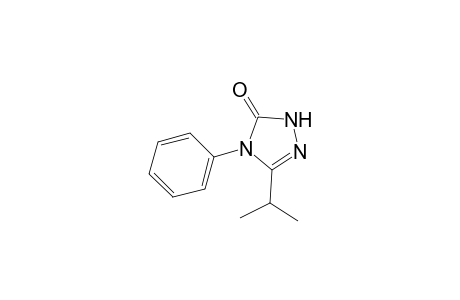 3H-1,2,4-Triazol-3-one, 2,4-dihydro-5-(1-methylethyl)-4-phenyl-