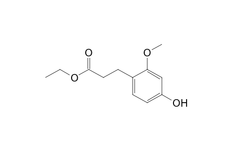 Ethyl 3-(4-hydroxy-2-methoxyphenyl)propanoate