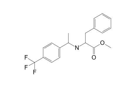 3-Phenyl-2-[1-(4-trifluoromethylphenyl)ethylamino]propionic acid methyl ester