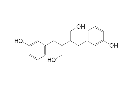 2,3-bis(3-hydroxybenzyl)butane-1,4-diol