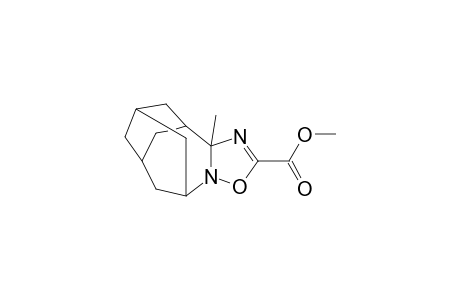 Methyl 6-Methyl-3-oxa-2,5-diazatetracyclo[7.3.1.1(7,11).0(2,6)]tetradec-4-ene-4-carboxylate