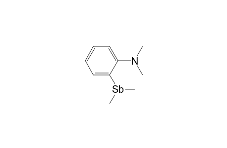 Aniline, o-(dimethylstibino)-N,N-dimethyl-