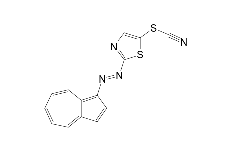 [2-(AZULEN-1-YLDIAZENYL)-1,3-THIAZOLE]-5-YL-THIOCYANATE