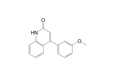 2(1H)-Quinolinone, 4-(3-methoxyphenyl)-