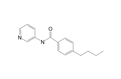 4-Butyl-N-(pyridin-3-yl)benzamide