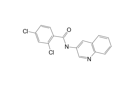 Benzamide, 2,4-dichloro-N-(3-quinolin-3-yl)-