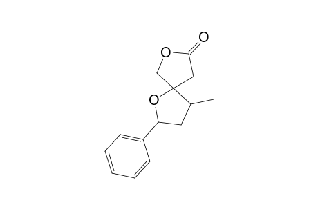 2,9-Dioxa-6-methyl-8-phenyl-spiro[4,4]nonan-3-one