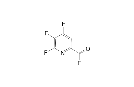 4,5,6-trifluoropyridine-2-carbonyl fluoride