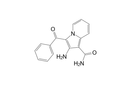 1-Indolizinecarboxamide, 2-amino-3-benzoyl-