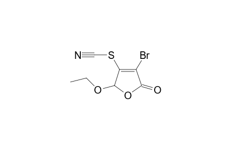 3-Bromo-5-ethoxy-4-thiocyanatofuran-2(5H)-one