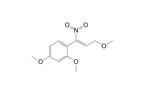 Benzene, 2,4-dimethoxy-1-[3-methoxy-1-nitro-1-propenyl]-