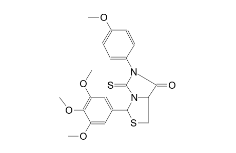 7H-imidazo[1,5-c]thiazol-7-one, tetrahydro-6-(4-methoxyphenyl)-5-thioxo-3-(3,4,5-trimethoxyphenyl)-