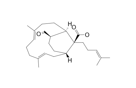 EMERICELLENE_D;(+)-EMERICELLA-3-E,7-E,22-TRIEN-17-ALPHA-AL-16-OIC_ACID