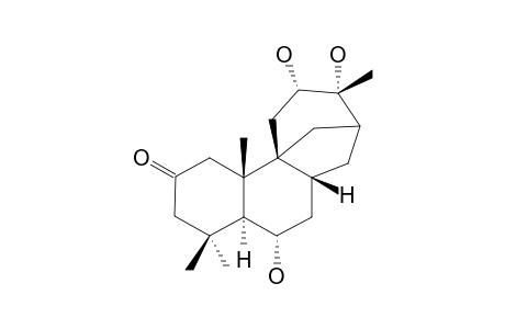 6-ALPHA,12-ALPHA,13-TRIHYDROXYSTEMODAN-2-ONE