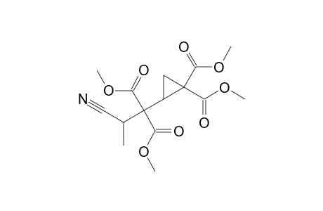 Dimethyl 2-[2-cyano-1,1-bis(methoxycarbonyl)propyl]-1,1-cyclopropanedicarboxylate