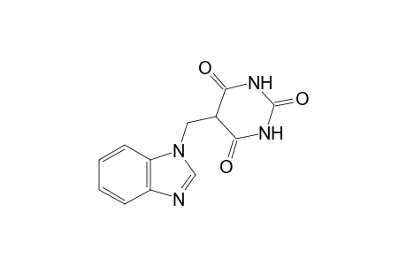 5-[(1H-benzo[d]imidazol-1-yl)methyl]pyrimidine-2,4,6(1H,3H,5H)-trione