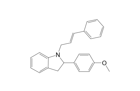 1-Cinnamyl-2-(4-methoxyphenyl)indoline