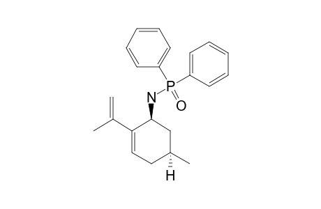 CIS-N-(DIPHENYLPHOSPHINYL)-2-ISOPROPENYL-5-METHYL-2-CYCLOHEXENYLAMINE