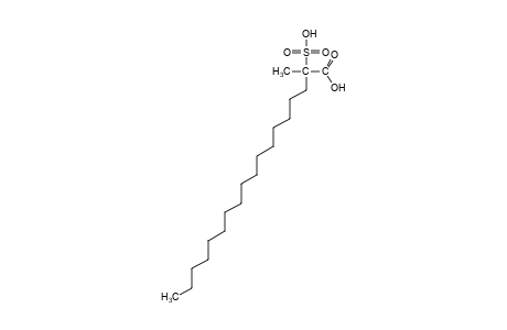 2-methyl-2-sulfooctadecanoic acid