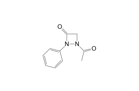 1,2-Diazetidin-3-one, 1-acetyl-2-phenyl-