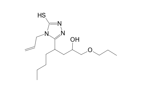 4-(4-allyl-5-sulfanyl-4H-1,2,4-triazol-3-yl)-1-propoxy-2-octanol