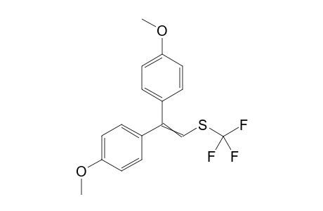 (2,2-bis(4-methoxyphenyl)vinyl)(trifluoromethyl)sulfane