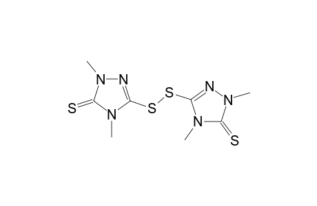 BIS-(2,4-DIMETHYL-3-THIONO-1,2,4-TRIAZOLIN-5-YL)_DISULFIDE