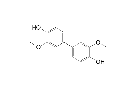 [1,1'-Biphenyl]-4,4'-diol, 3,3'-dimethoxy-