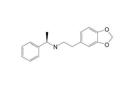 (1R)-N-[2-(1,3-benzodioxol-5-yl)ethyl]-1-phenyl-ethanamine