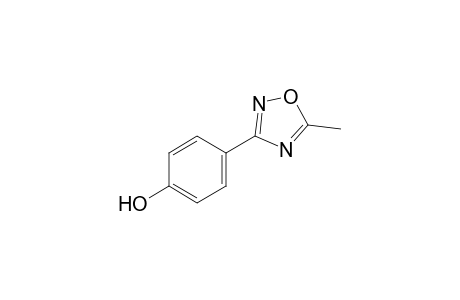 p-(5-methyl-1,2,4-oxadiazol-3-yl)phenol